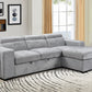 Cory Soft Grey Fabric Sofa Bed IF-9081 IFDC Furniture