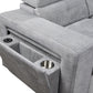 Cory Soft Grey Fabric Sofa Bed IF-9081 IFDC Furniture