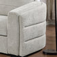 Sleeper Sectional With Storage Chaise In Fabric