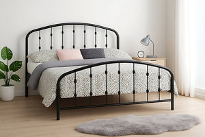 IF-5425 - Black Metal bed