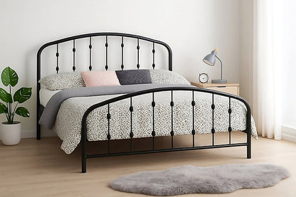 IF-5425 - Black Metal bed