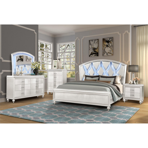 Ginger Bedroom Set in White