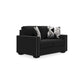 Ashley Gleston Sofa Set in Onyx | Amro Furniture
