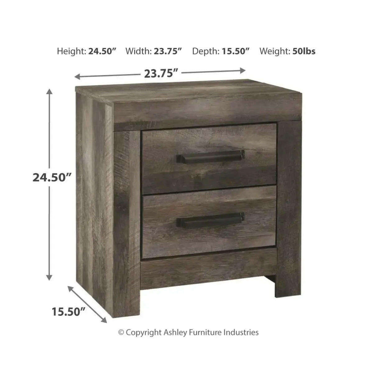 Ashely Wynnlow Nightstand B440.