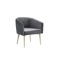 Nikki Accent Chair 1141BK Mazin