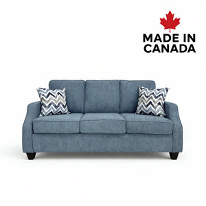 Canadian Made Rachel Sofa in Blue