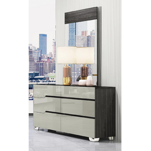 Skylar Dresser in Grey
