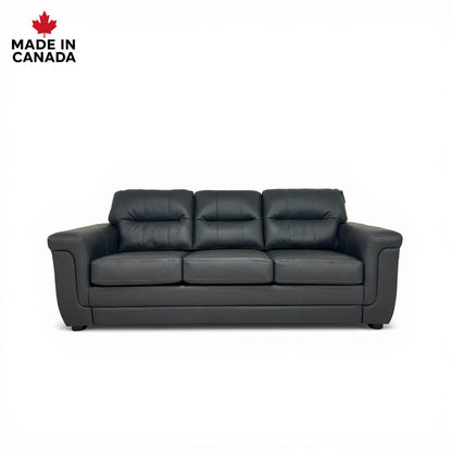 Trish Leather Look Sofa