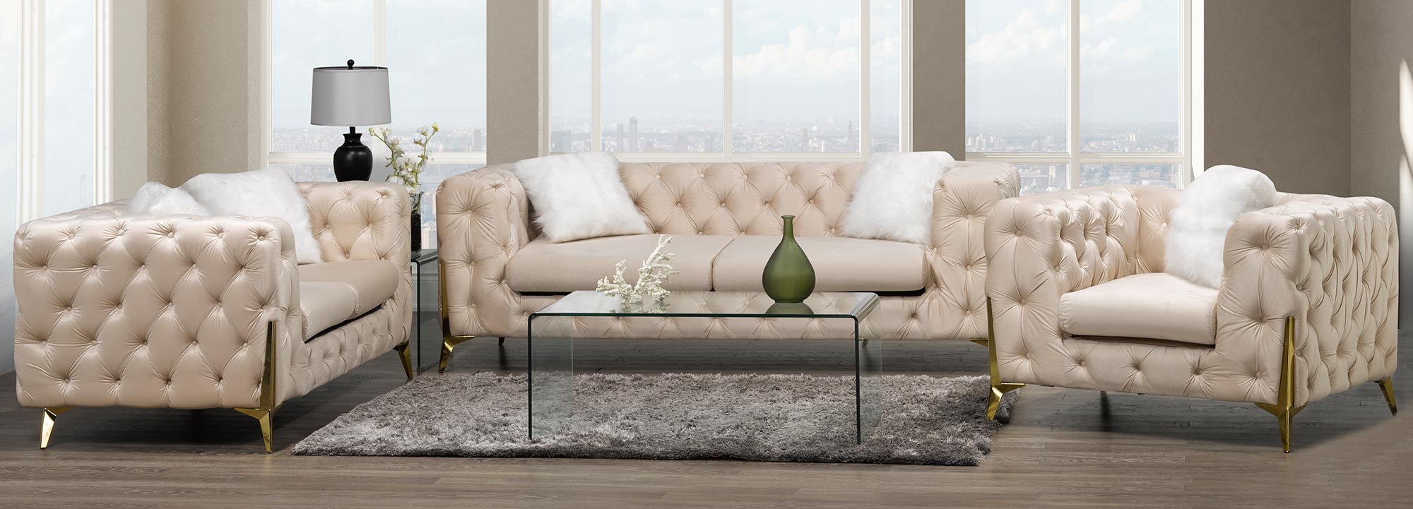 Stationary Sofa, loveseat, chairs and sectional amrofurniture.com