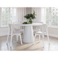 Wynter Dining Set in White Vigo